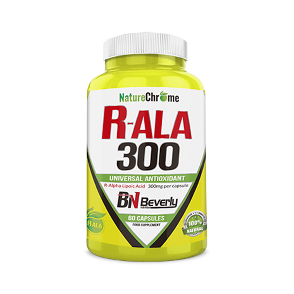 R-ALA 300 de 60 cápsulas de la marca Beverly Nutrition (Antioxidantes)