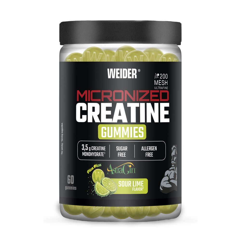 Creatina Micronizada Gummies 200 Mesh Astragin® de Weider