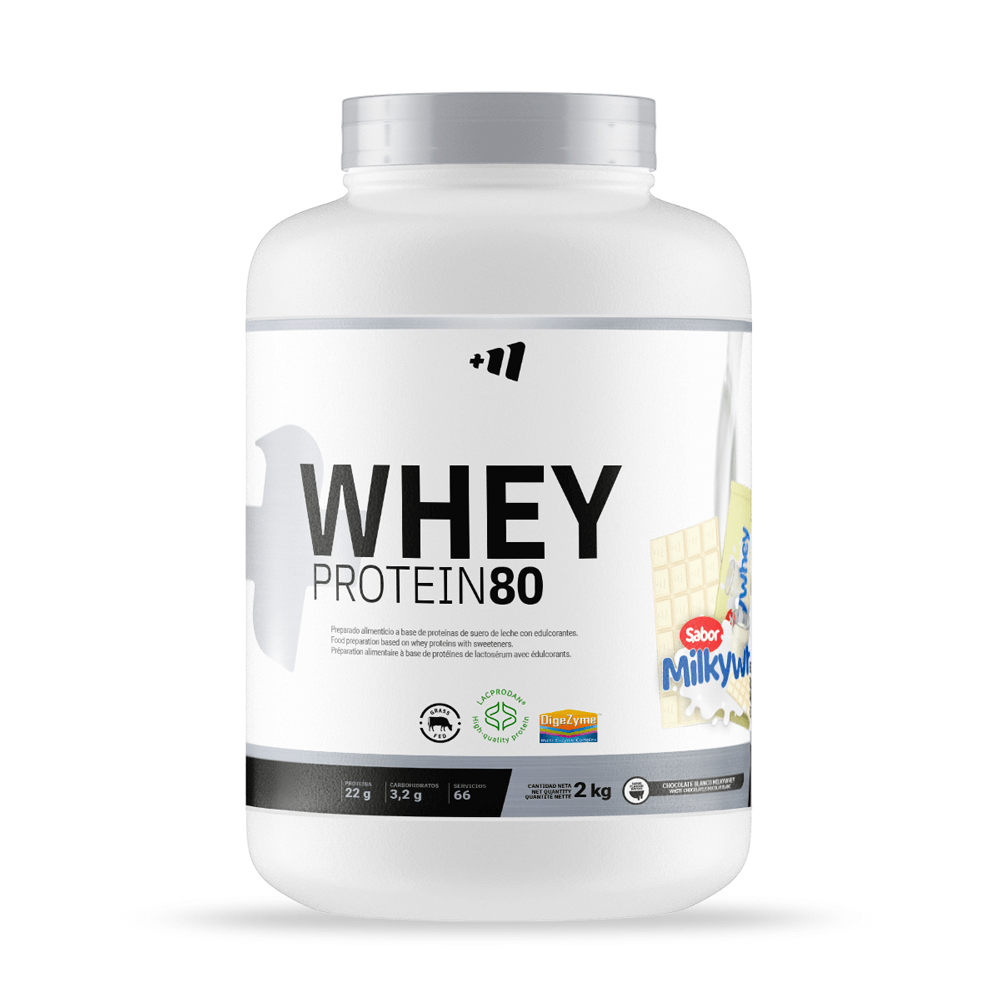 Whey Protein80 de 2 kg en la categoría proteina de suero whey hecho por Masmusculo Supplements