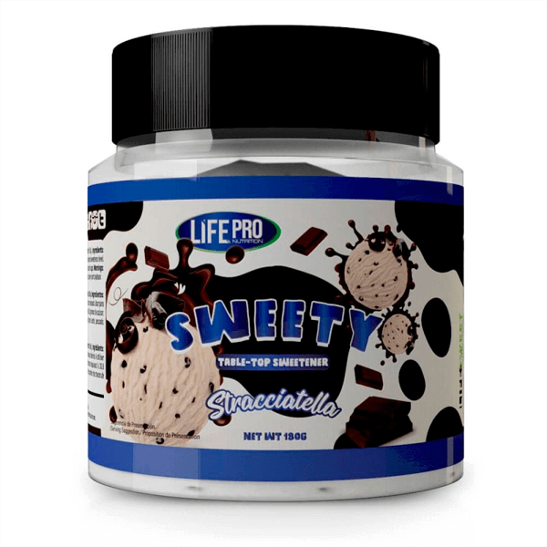 Sweety presentación de 180g en la sección de aderezos y sazonadores bajos en sodio de la marca LifePRO
