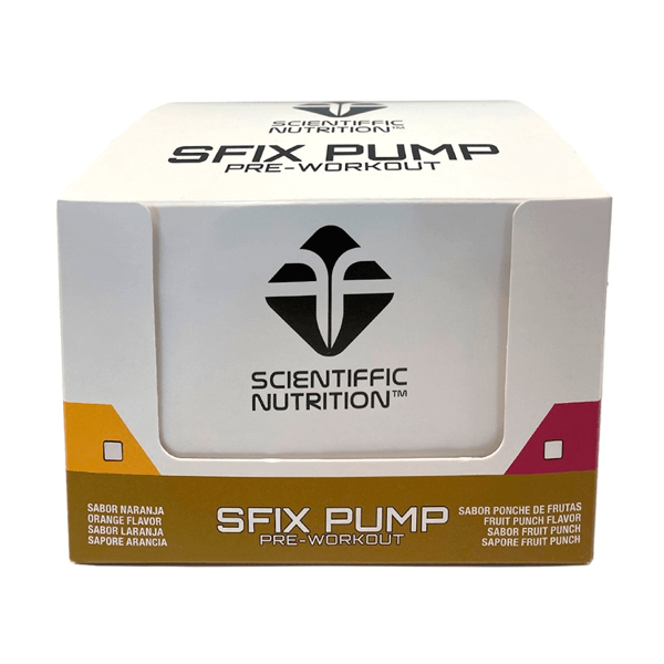 Sfix pump pack of 12x60ml of the manufacturer Scientiffic Nutrition supplement of the section pre-workout