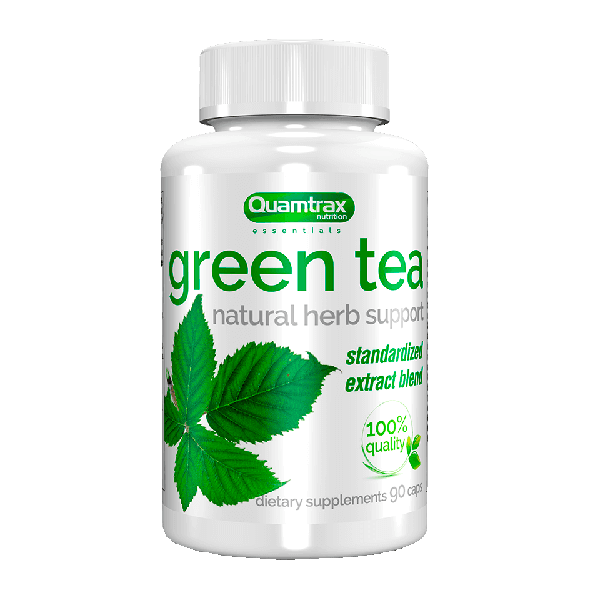 Green Tea 90 caps Quamtrax Naturals Energetic Complex MOREmuscle