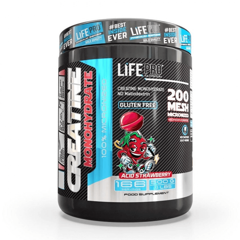 200 Mesh Creatine Monohydrate (flavored) by Life Pro