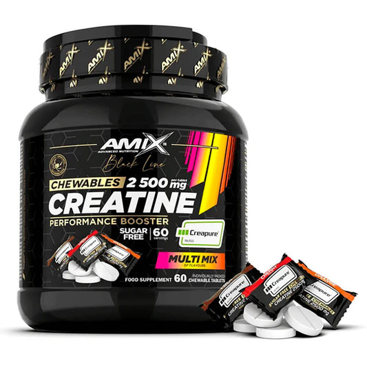 Creatina Masticable 2500mg Black Line from Amix Nutrition in Amix Nutrition
