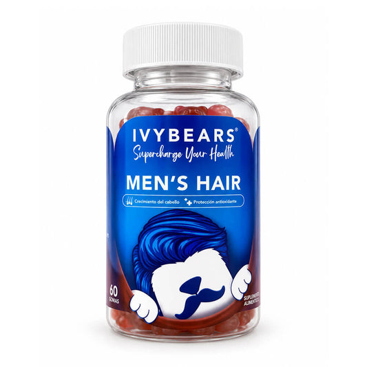 Men´s Hair Gummies from Ivybears in Health and wellbeing