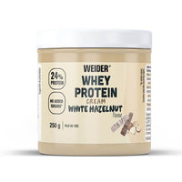 Whey Protein Cream bote de 250g hecho por Weider suplemento de cremas de chocolate bajas en calorias