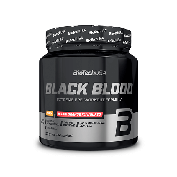 Black Blood NOX de 330g del fabricante Biotech USA (Pre-Entrenamiento)