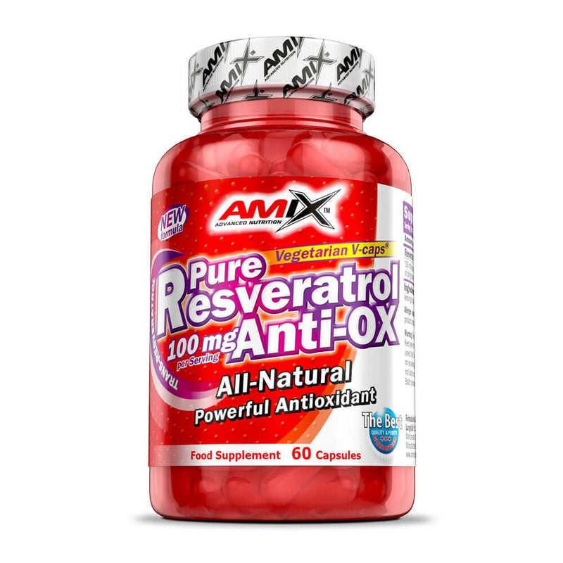 Pure Resveratrol Anti-Ox 100mg from Amix Nutrition - Amix Nutrition 0