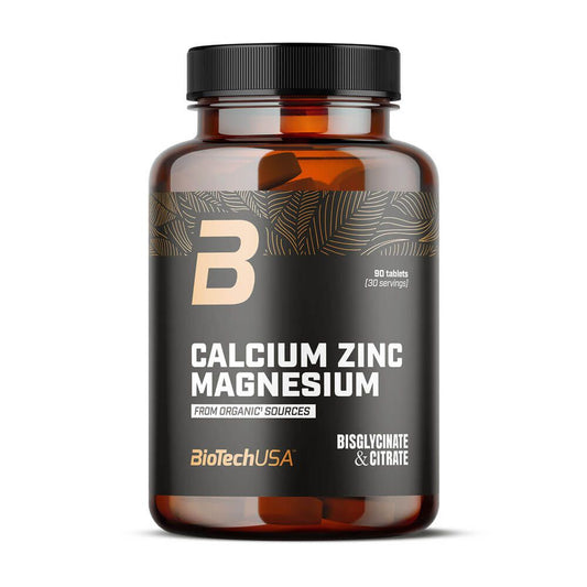 Calcium, Zinc and Magnesium (Organic) from Biotech USA from the brand Biotech USA in Minerals