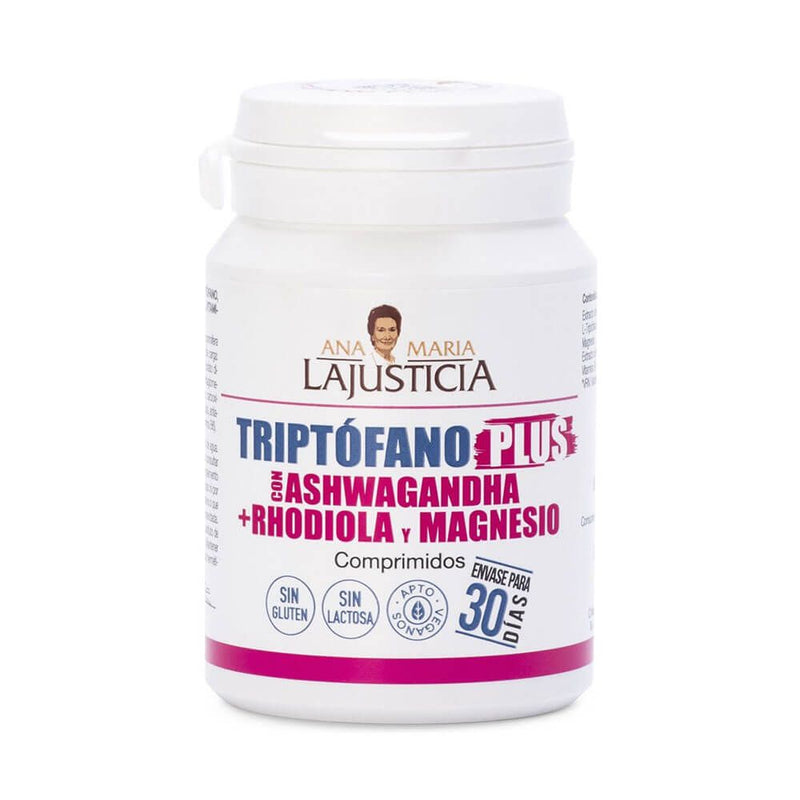 Ana Maria Lajusticia Tryptophan Plus with Ashwagandha + Rhodiola and Magnesium - Ana Maria Lajusticia 0