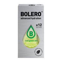 Caja de 12 Stick Bolero Iced Green Tea para 500ml en 3g en la sección de edulcorantes y saborizantes hecho por Bolero