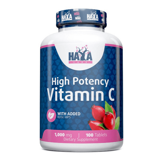 Vitamin C with Rose Hips Alto Grado 1000mg by Haya Labs from the brand Haya Labs in Vitamin C