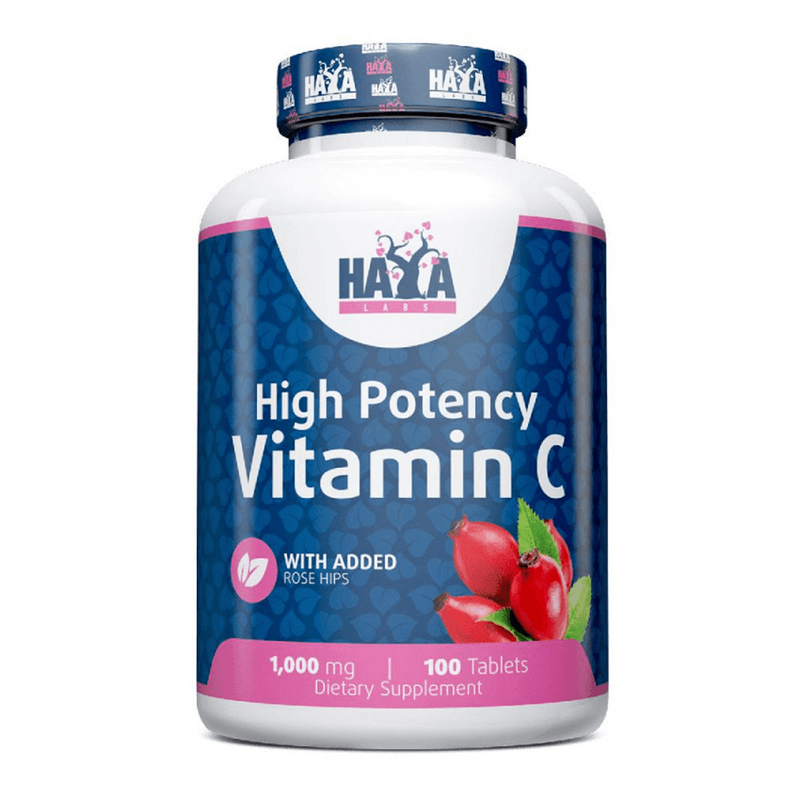 Vitamin C with Rose Hips Alto Grado 1000mg by Haya Labs - Haya Labs 0