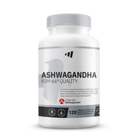 Ashwagandha KSM-66® 600 mg en 120 cápsulas vegetales por MM Supplements