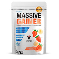 Massive Gainer bote de 3,7kg del fabricante Quamtrax en la categoría ganadores de peso con proteína