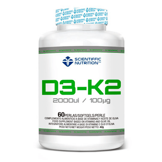 Vitamin D3 + K2 from Scientiffic Nutrition from the brand Scientiffic Nutrition in Vitamin D
