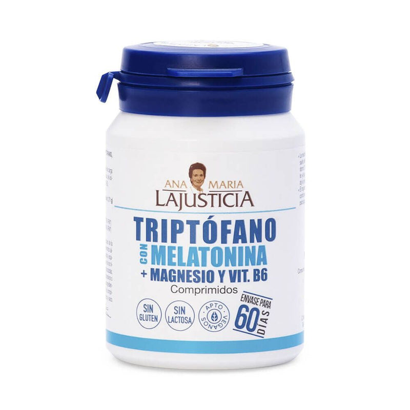 Ana Maria Lajusticia Tryptophan with Melatonin + Magnesium and Vitamin B6 - Ana Maria Lajusticia 0