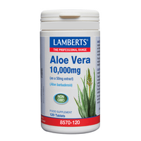 Aloe Vera 10.000mg presentación de 120 tabletas de la categoría digestivos hecho por Lamberts