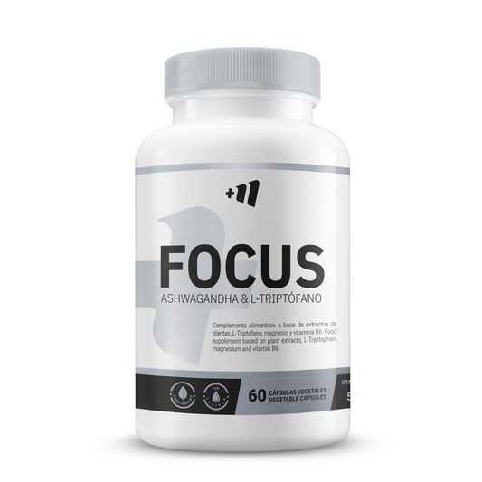 Focus (Ashwagandha + L-Tryptophan) by Masmusculo Supplements from the brand Masmusculo Supplements in Concentration-Memory