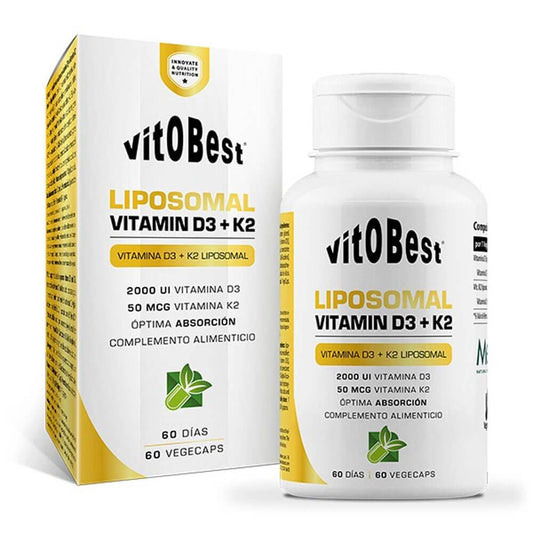Vitamin D3 + K2 Liposomal from Vitobest from the brand VitOBest in Vitamin D