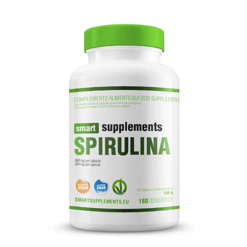 Smart Supplements Spirulina 500mg - Smart Supplements 0