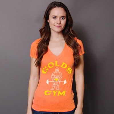 Girl's Neon Joe Classic V-neck T-shirt from Gold S Gym - Gold's Gym 1