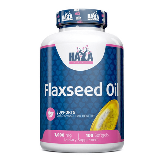 Organic Flaxseed Oil 1000mg by Haya Labs from the brand Haya Labs in Fatty Acids