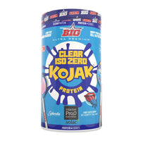 Clear ISO Zero Kojak presentación de 750g de la marca BIG suplemento de proteína de aislado de suero isolate