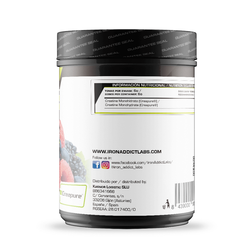 Iron Addict Labs Creatine (Creapure®) - IronAddictLabs 4