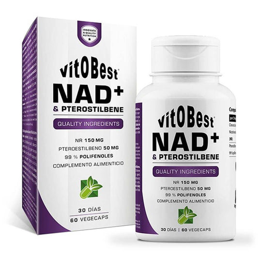 NAD+ & Pterostilbene from Vitobest from the brand VitOBest in Antioxidants