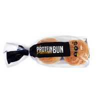 Pan Burger Protein Bun Premium de 4 unidades de la marca Quamtrax (Panaderia Dietetica)
