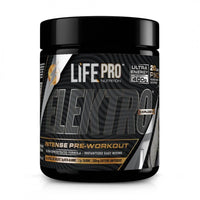 Elektro presentación de 400g en la sección de pre entreno de LifePRO