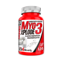 Myo3 Xplode presentación de 120 cápsulas - Precursores hormonales  naturales del fabricante Beverly Nutrition
