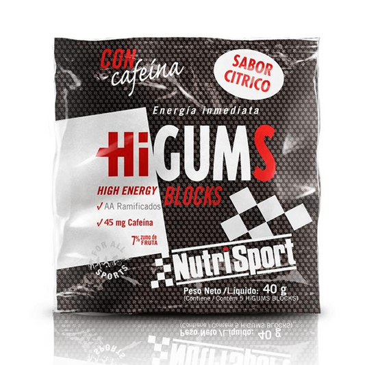 Nutrisport Higums Blocks with Caffeine from the brand Nutrisport in Nutrisport