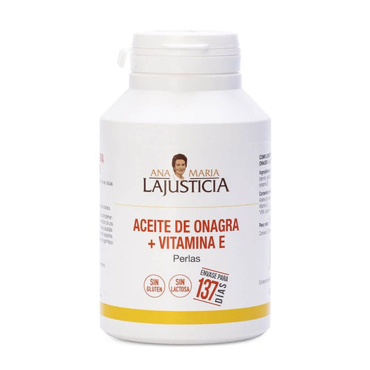 Evening Primrose Oil + Vitamin E by Ana Maria Lajusticia from the brand Ana Maria Lajusticia in Digestives