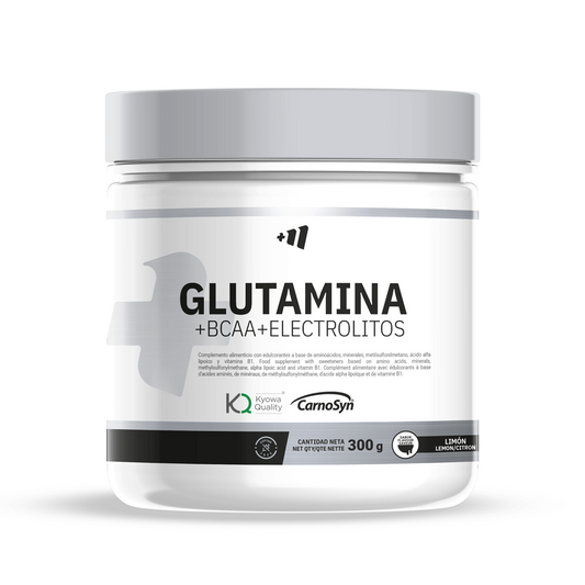 Kyowa® Glutamine + BCAA + Electrolytes by Masmusculo from the brand Masmusculo Supplements in BCAA + Glutamine