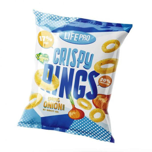 Life Pro Crispy Rings 20% Protein Spring Onion from the brand LifePRO in Functional Foods