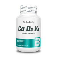 Ca D3 K2 envase de 90 cápsulas en la categoría Fórmulas para mejora articular de Biotech USA