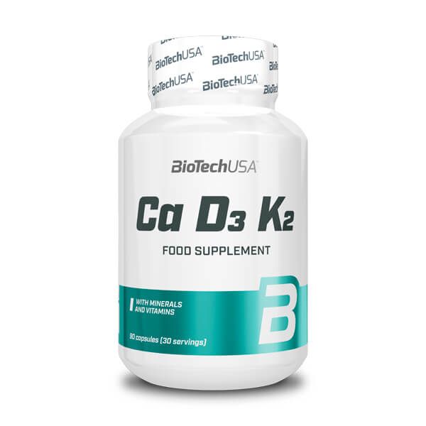 Ca D3 K2 by Biotech USA - Biotech USA 0