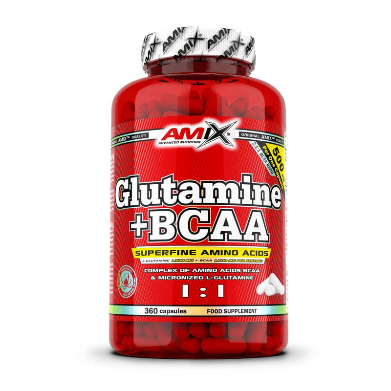 Glutamine + BCAA Capsules by Amix Nutrition - Amix Nutrition 0