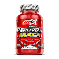 Peruvian Maca presentación de 120 cápsulas del fabricante Amix Nutrition - vigorizantes
