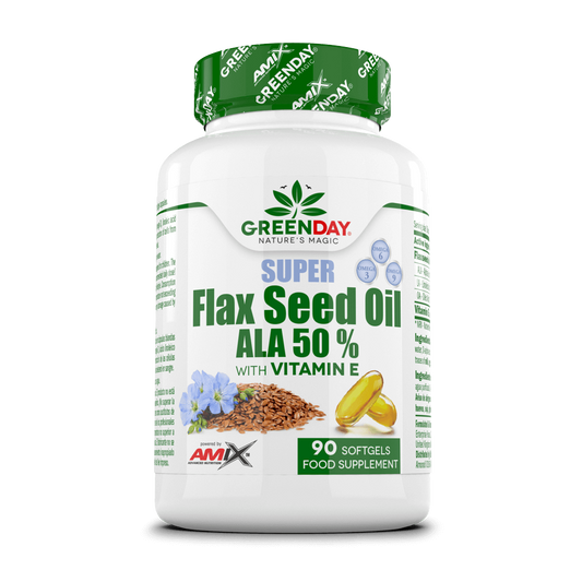 Super Flax Seed Oil Ala 50% de Amix Nutrition from the brand Amix Nutrition in Fatty Acids