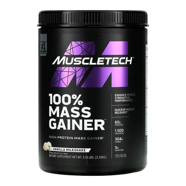 100% Mass Gainer by Muscletech - Muscletech 1