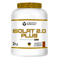 Isolat 2.0 Plus presentación de 2kg de la marca Scientiffic Nutrition en la sección de proteína de aislado de suero isolate