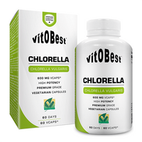 Chlorella de 60 cápsulas del fabricante VitoBest (Anti-Envejecimiento)