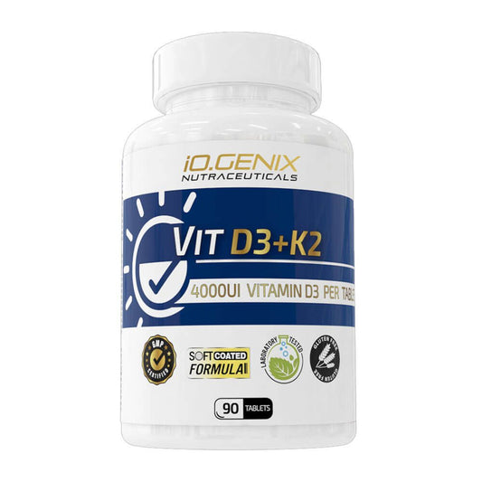 Vit D3 + K2 4000IU by Iogenix from the brand IO.Genix in Vitamin D