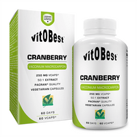 Cranberry envase de arandanos rojos de la marca VitoBest (Antioxidantes)