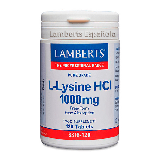 L-Lysine HCI 1000mg - 120 Tablets from Lamberts from the brand Lamberts in Lamberts