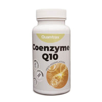 Coenzima Q10 presentación de 60 cápsulas por Quamtrax suplemento de antioxidantes