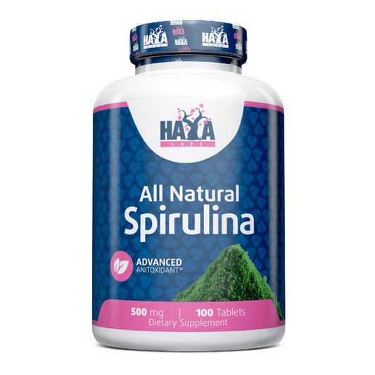 Haya Labs Natural Spirulina 500mg from the brand Haya Labs in Antioxidants